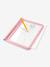 KIDYDRAW-PRO - Table lumineuse nomade - kaki+rose 12 - vertbaudet enfant 