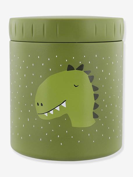 Boîte à goûter/lunch box isotherme 500 ml Animal Mr Dino+Mr Fox 2 - vertbaudet enfant 