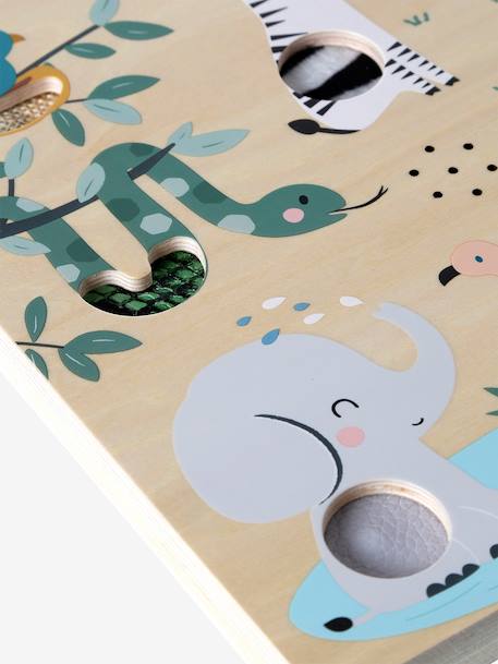 Planche sonore de la jungle TANZANIE en bois FSC® bois 5 - vertbaudet enfant 