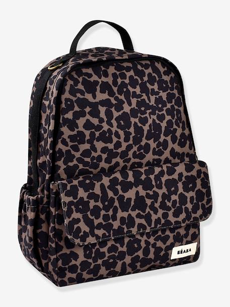 Sac à dos à langer Tokyo kaki+marron imprimé+ocre 12 - vertbaudet enfant 