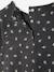 T-shirt forme blouse imprimé fleuri anthracite 2 - vertbaudet enfant 