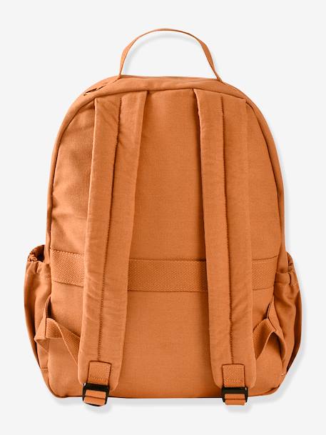Sac à dos à langer Tokyo kaki+marron imprimé+ocre 19 - vertbaudet enfant 