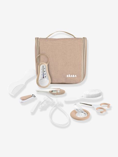 Trousse de toilette et 10 accessoires beige+vert sauge 4 - vertbaudet enfant 