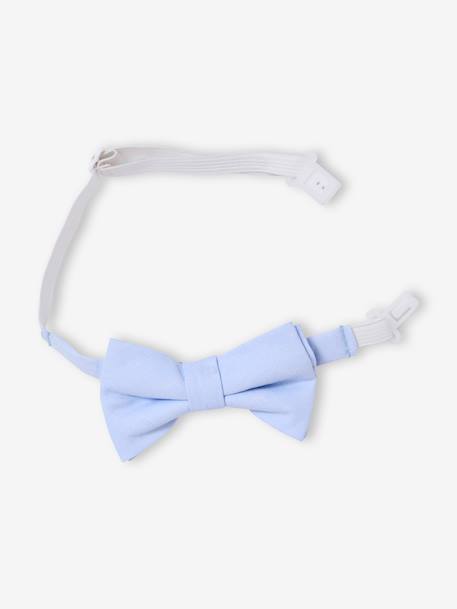 Coffret cadeau chemise noël et noeud papillon garçon bleu imprimé 5 - vertbaudet enfant 