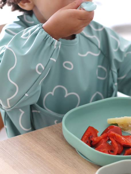 Coffret cadeau premier repas rose+vert sauge 8 - vertbaudet enfant 