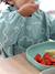 Coffret cadeau premier repas rose+vert sauge 8 - vertbaudet enfant 