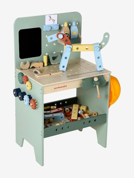Etabli de bricolage avec accessoires en bois FSC® vert 6 - vertbaudet enfant 