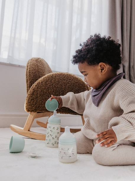 Set naissance Birdies rose+vert 7 - vertbaudet enfant 