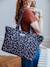 Sac Madrid tote bag marron imprimé+ocre 1 - vertbaudet enfant 