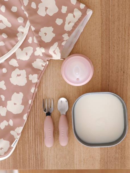 Coffret cadeau premier repas rose+vert sauge 3 - vertbaudet enfant 