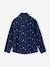 Coffret cadeau chemise noël et noeud papillon garçon bleu imprimé 3 - vertbaudet enfant 