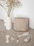 Trousse de toilette et 10 accessoires beige+vert sauge 1 - vertbaudet enfant 