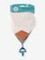 Pack 2 bavoirs bandana + attache sucette - terracotta 1 - vertbaudet enfant 