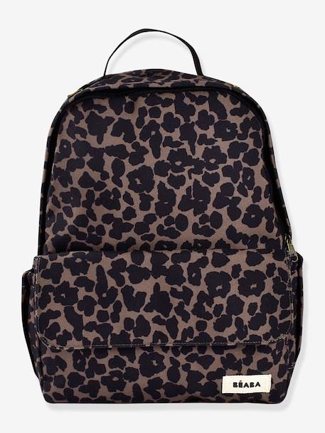 Sac à dos à langer Tokyo kaki+marron imprimé+ocre 10 - vertbaudet enfant 