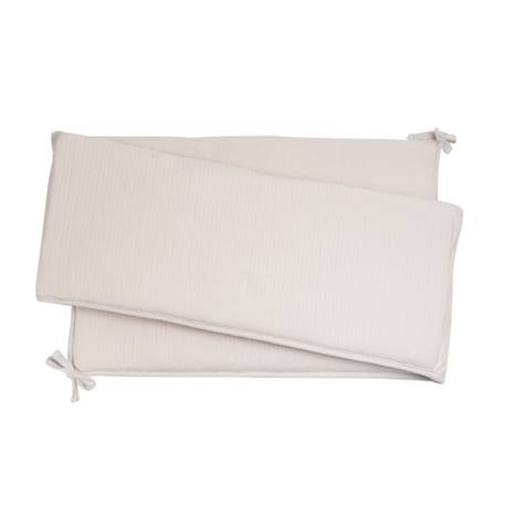 Contour de lit bébé - position haute Beige 1 - vertbaudet enfant 
