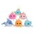Peluche - peluche sonore poisson bellabloo friends - 18 cm Corail 5 - vertbaudet enfant 