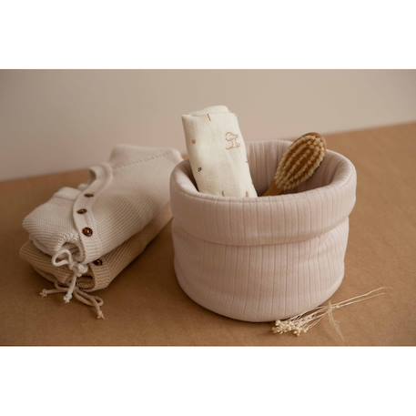 Panière de toilette pour bébé Beige 2 - vertbaudet enfant 