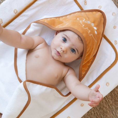 Cape de bain Ocre 3 - vertbaudet enfant 