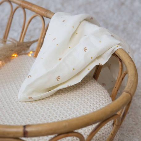 3 langes doux pour bébé Caramel 5 - vertbaudet enfant 
