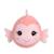 Peluche - peluche sonore poisson bellabloo friends - 18 cm Corail 2 - vertbaudet enfant 