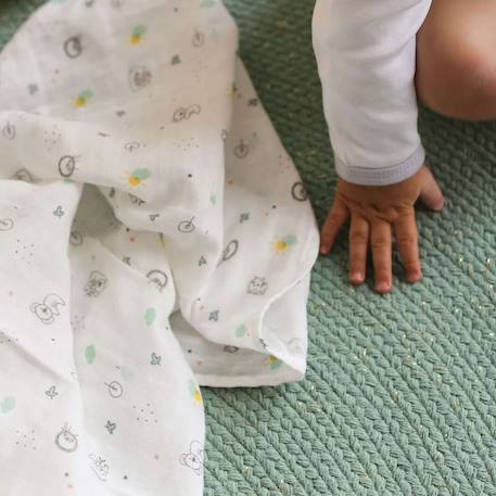 Lot de 2 langes Vert 3 - vertbaudet enfant 