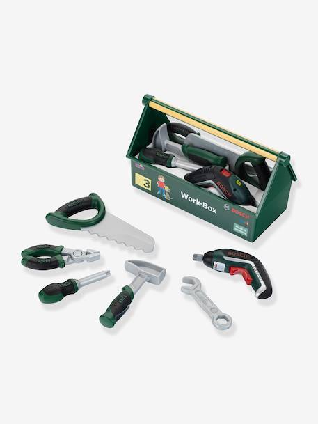 Caisse à outils 7 pièces multicolore 1 - vertbaudet enfant 