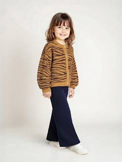 -Legging fille large doublé maille polaire 