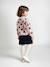 Gilet jacquard coeurs fille beige doré 5 - vertbaudet enfant 