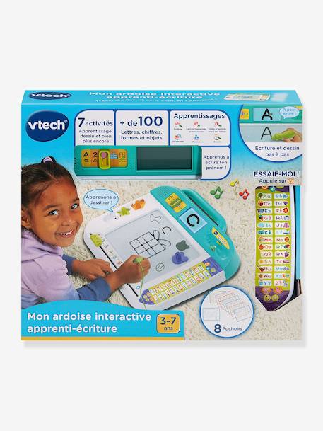 Ardoise interactive apprenti écriture bleu 2 - vertbaudet enfant 