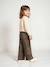 Pantalon fille large imprimé Fleurs multicolore+Léopard beige+vanille+Zébré chocolat 10 - vertbaudet enfant 