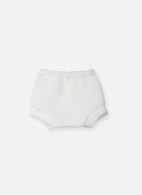 Culottons bébé Écru+Gris vert+Rose misty 2 - vertbaudet enfant 