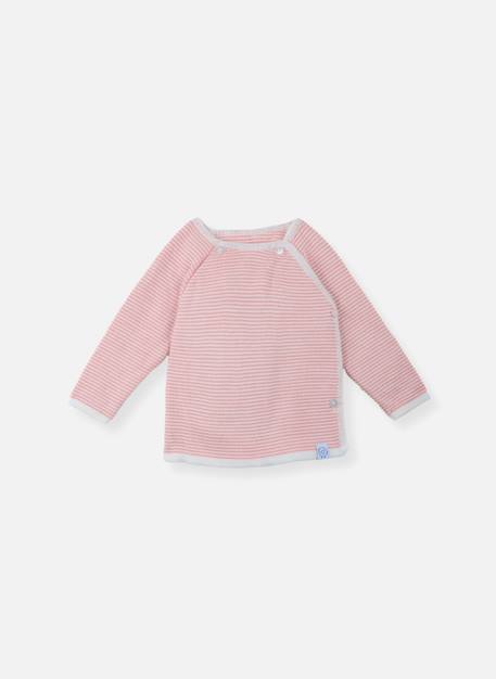 Brassière milleraies bébé Ecru/moutarde+Écru/pétunia+Écru/réglisse 3 - vertbaudet enfant 