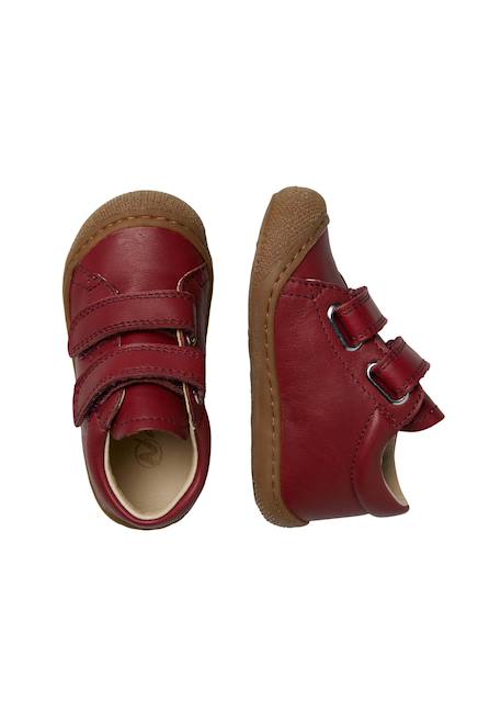 Chaussures premiers pas en cuir cocoon vl Marron foncé-+Marron-beige+Pourpre+Rouge-marron-+Vert foncé-+Vert olive-+Violet- 14 - vertbaudet enfant 