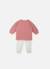 Ensemble bébé brassière + pantalon Blanc+Coquelicot/écru+Marine/écru+Pétunia/écru 9 - vertbaudet enfant 