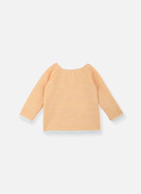 Brassière milleraies bébé Ecru/moutarde+Écru/pétunia+Écru/réglisse 2 - vertbaudet enfant 