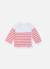Brassière marinière  bébé Blanc/bleu nuit+Blanc/coquelicot 4 - vertbaudet enfant 
