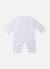 Combinaison bébé nid d'abeille Blanc+Bleu tradewinds+Rose misty 2 - vertbaudet enfant 