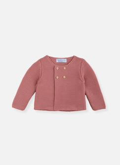 -Cardigan bébé 4 boutons coton bio