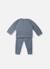 Ensemble bébé tricot nid d'abeilles Blanc+Bleu tradewinds+Rose misty 4 - vertbaudet enfant 