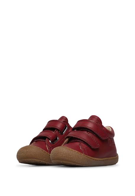 Chaussures premiers pas en cuir cocoon vl Marron foncé-+Marron-beige+Pourpre+Rouge-marron-+Vert foncé-+Vert olive-+Violet- 15 - vertbaudet enfant 