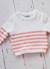 Le pull france Blanc / bleu danube+Blanc / bleu danube+Blanc / bouton de rose 10 - vertbaudet enfant 