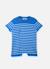 Combi short bébé en coton Bleu / ecru+Ecru / bleu+Ecru / fuchsia+Ecru / orange+Ecru / vert 1 - vertbaudet enfant 