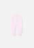 Pantalon bébé à pied en coton biologique Gris chiné+Rose chiné 3 - vertbaudet enfant 