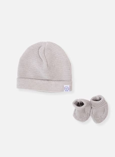 Mini trousseau de naissance - éco responsable Écru+Gris+Jungle+Nocturne+Pétunia 3 - vertbaudet enfant 