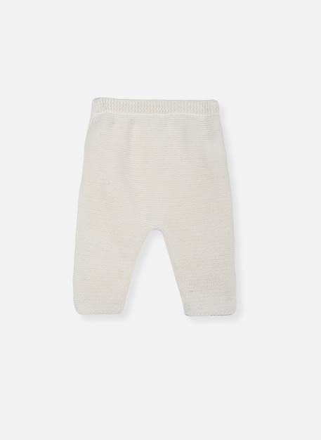 Pantalon bébé matière recyclée Écru+Gris+Nocturne+Pétunia 1 - vertbaudet enfant 