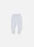 Pantalon bébé à pied en coton biologique Gris chiné+Rose chiné 1 - vertbaudet enfant 