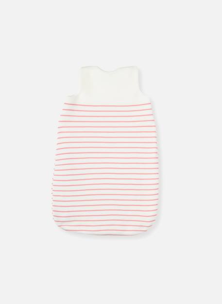 Gigoteuse point mousse Écru+Écru à rayures marines+Écru/pétunia 10 - vertbaudet enfant 