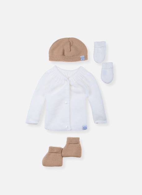 Lot maternité Blanc/blanc+Blanc/bleu layette+Blanc/gris+Blanc/moka+Blanc/rose layette 10 - vertbaudet enfant 