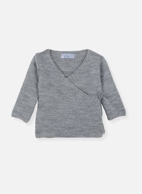 Brassière bébé - cocoon Écru+Écru+Gris 7 - vertbaudet enfant 