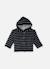 Veste en laine mélangée bébé Ecru rayé marine 1 - vertbaudet enfant 